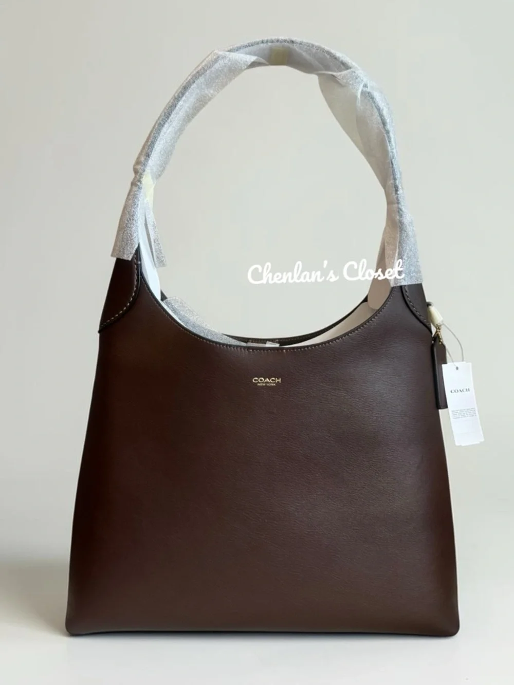 NWT Coach 34 Brooklyn Shoulder Bag 34 - Picture 3 of 12